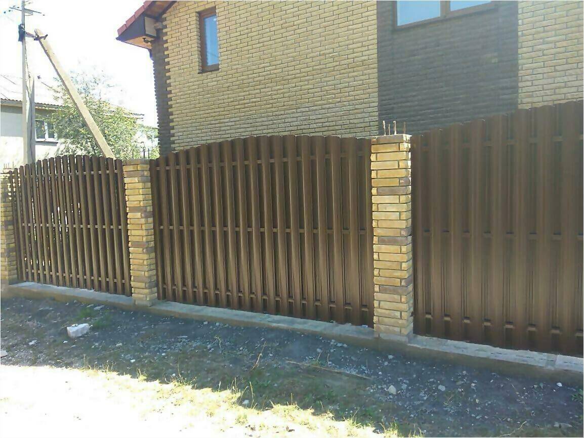 забор из штакетника 110м фото5 в Новороссийске