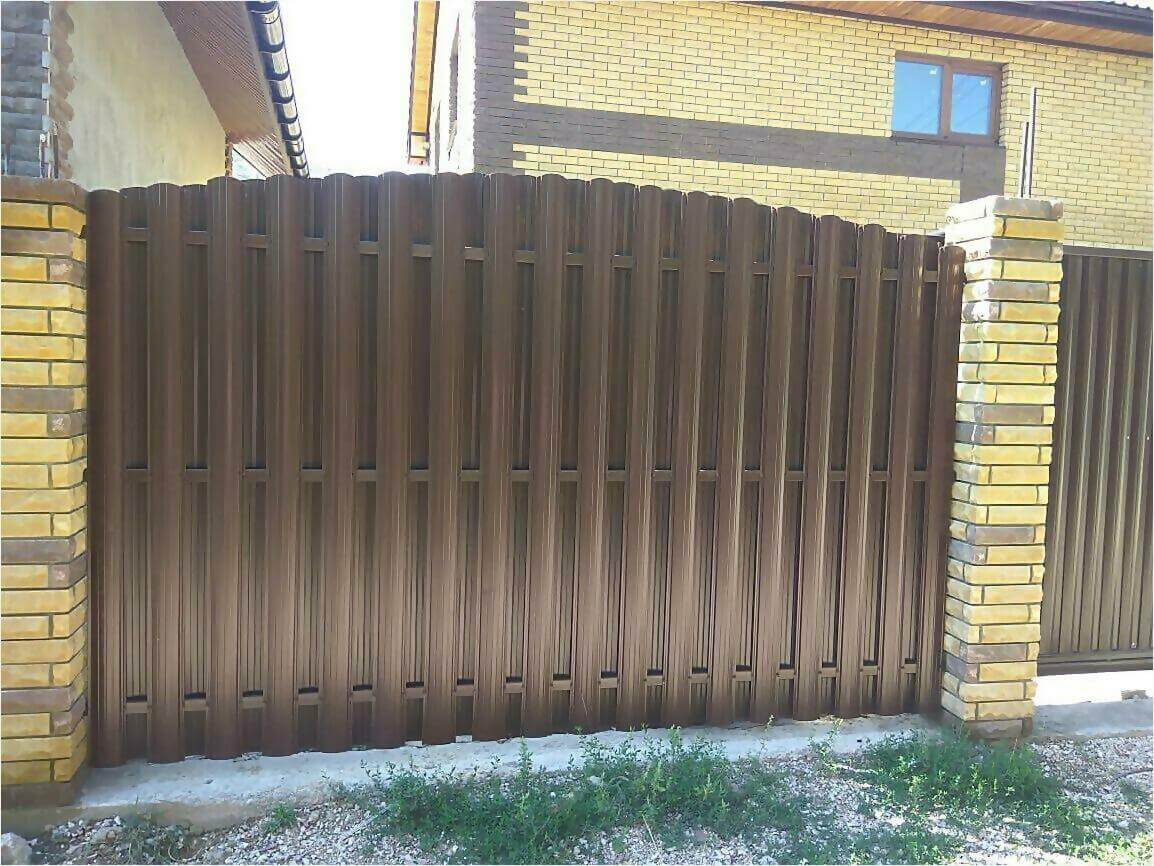 забор из штакетника 110м фото4 в Новороссийске