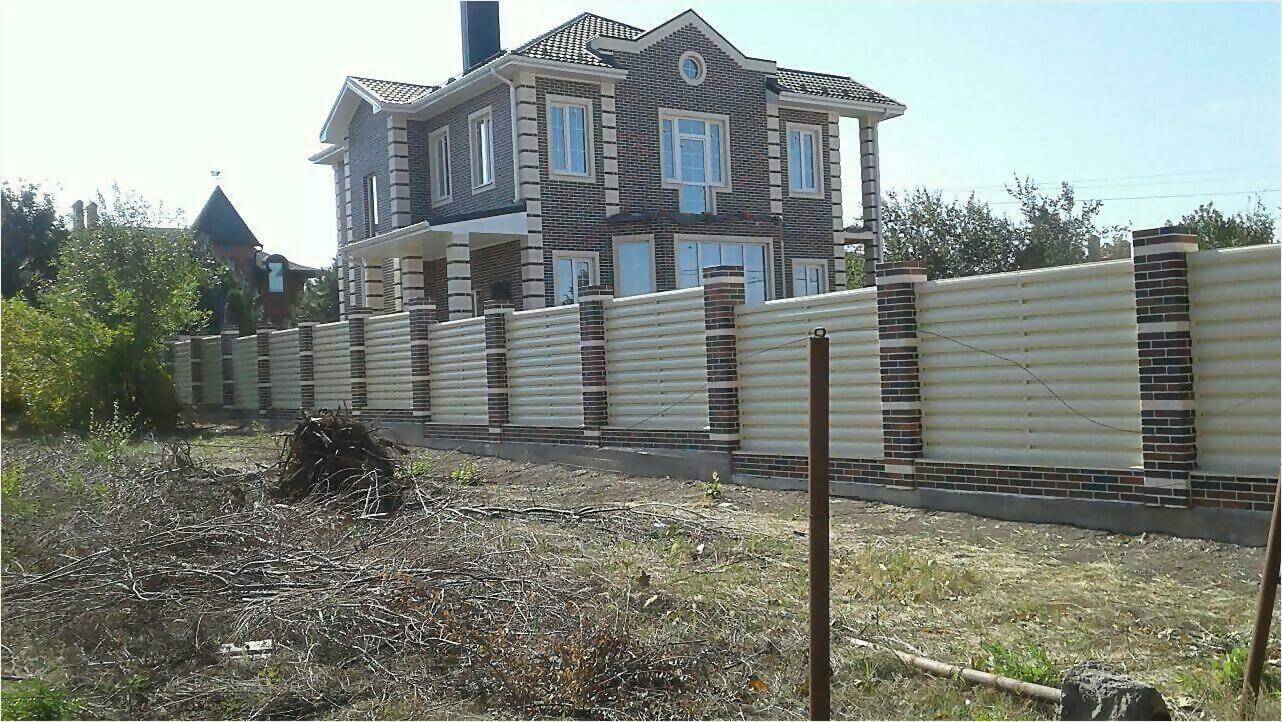 Забор из штакетника 115м фото6 в Новороссийске