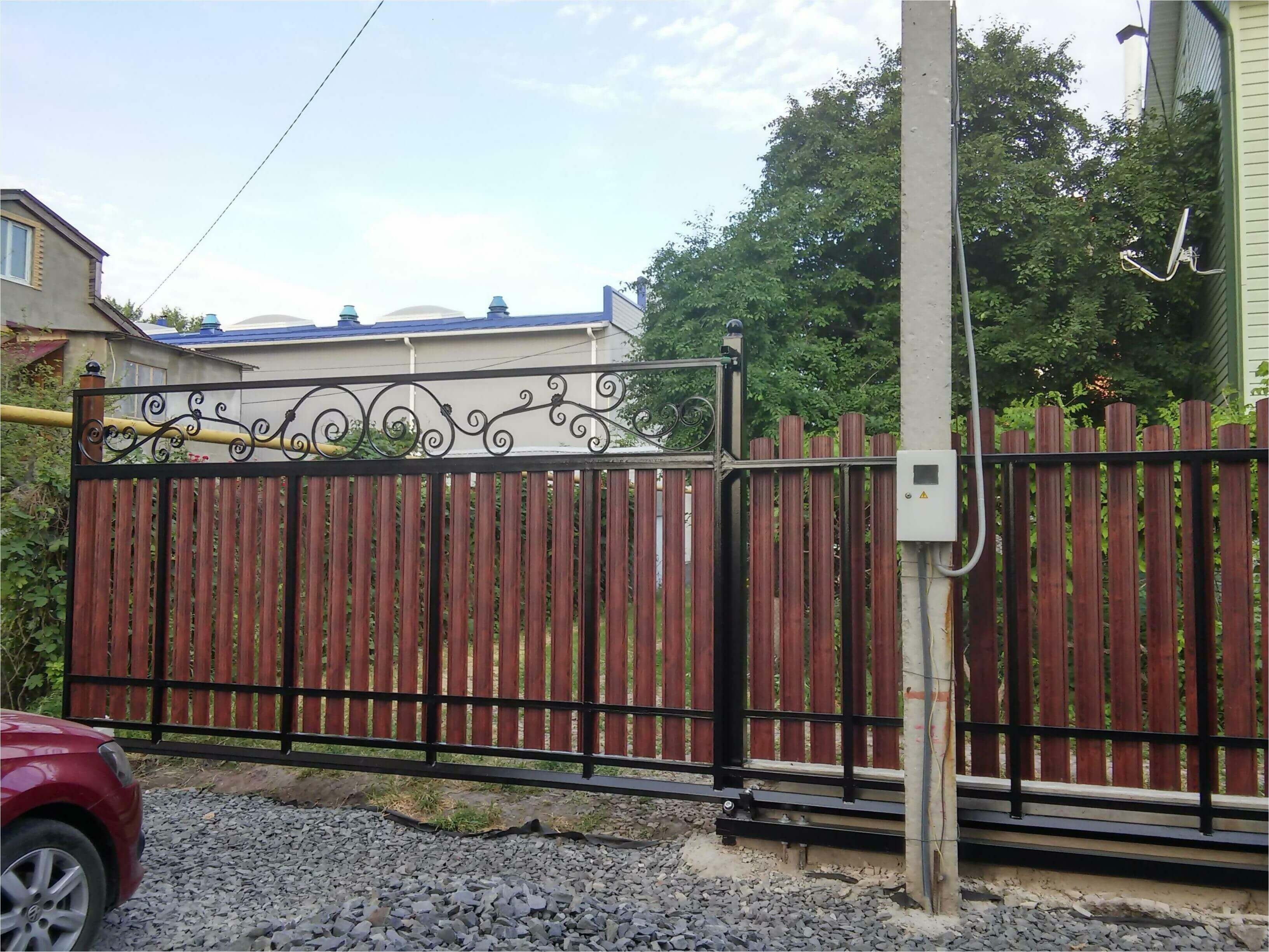Забор из штакетника 90м фото2 в Новороссийске