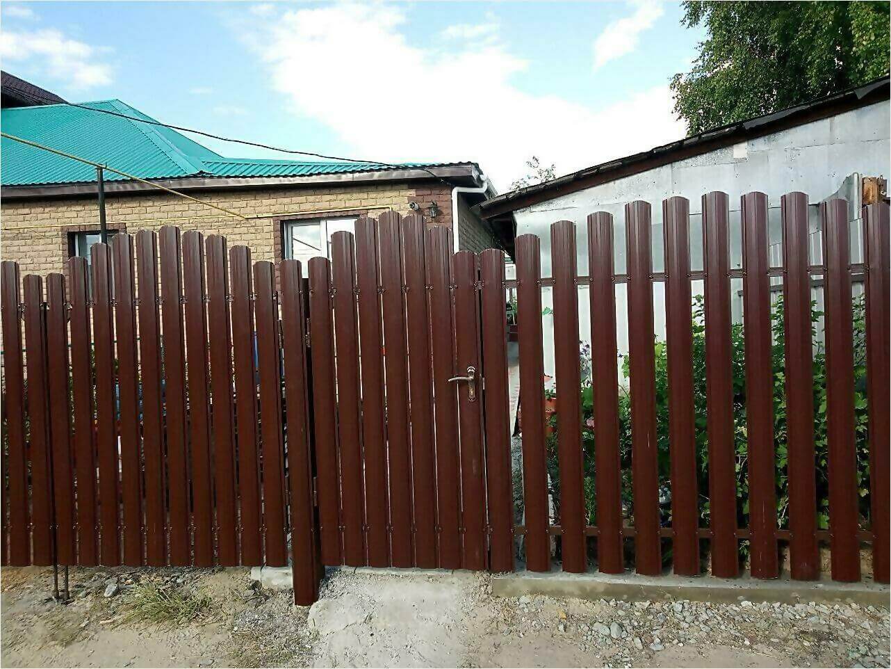 забор-ранчо из штакетника 70м фото2 в Новороссийске
