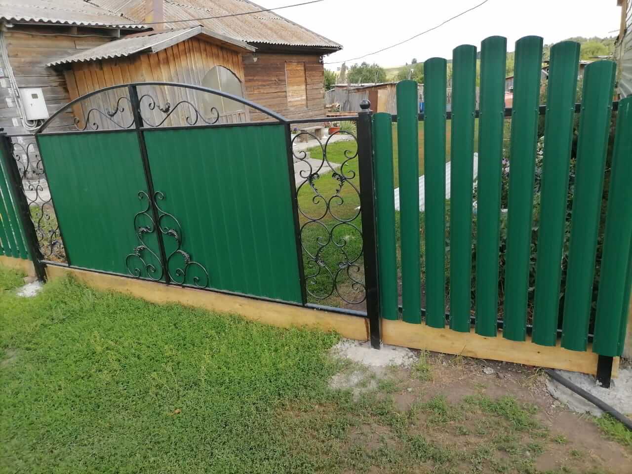 забор из штакетника Зеленый Мох фото7 в Новороссийске