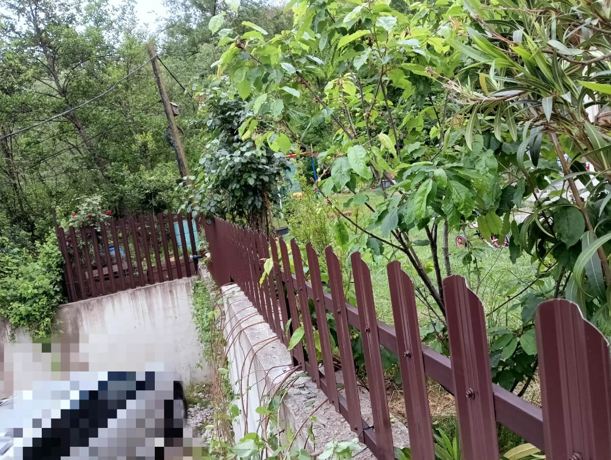 Забор из евроштакетника 18м RAL8017/8017 Шоколад двусторонний фото 1 в Новороссийске