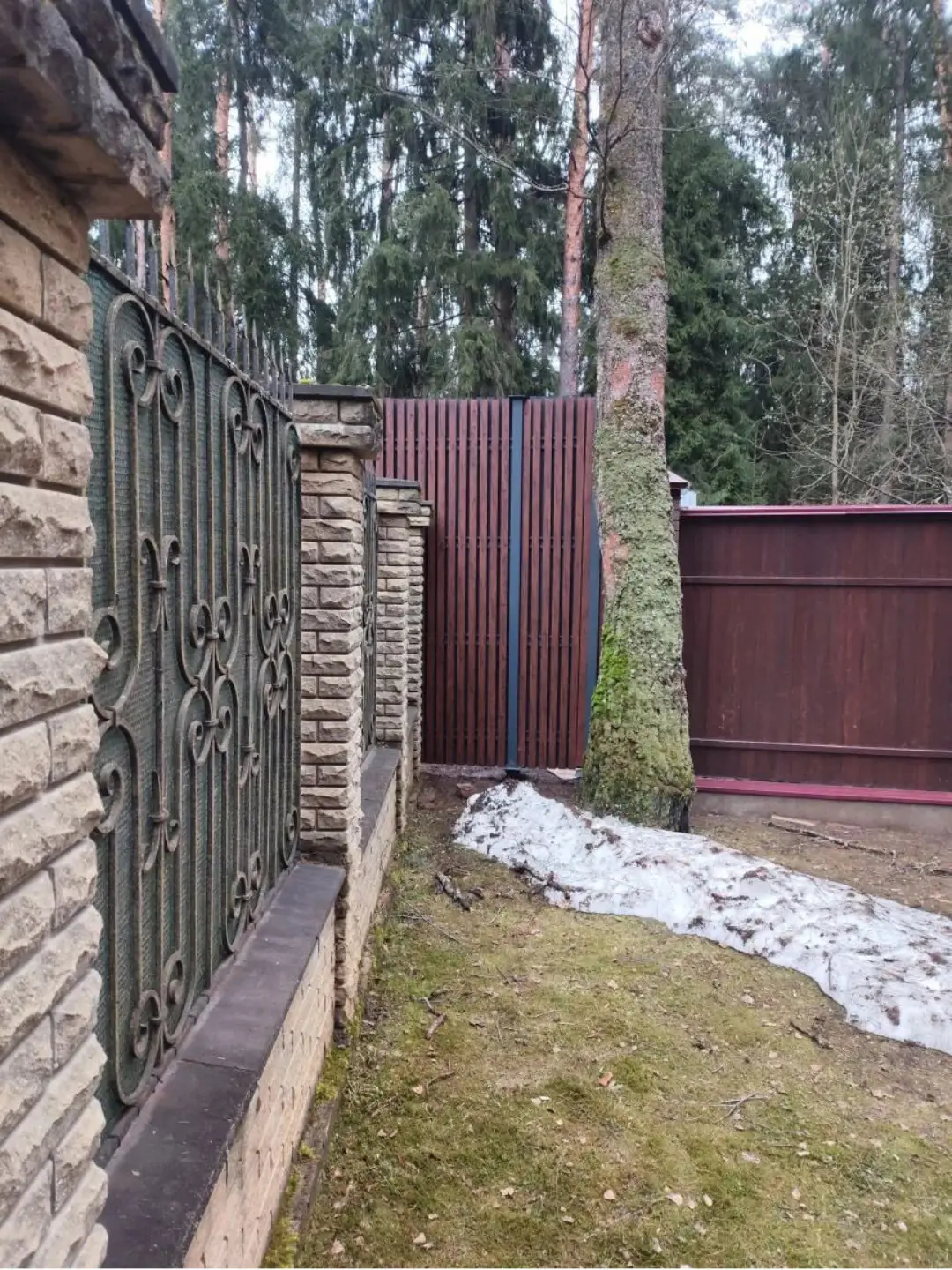 Забор из декоративных реек 7м Темный Дуб 3D Принтек фото 1 в Новороссийске